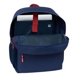 El Pulpo|Mochila Escolar El Pulpo Azul Marinho 32 x 43 x 14 cm