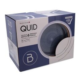 Quid|Louça Quid Baltic Cinzento Cerâmica 18 Peças