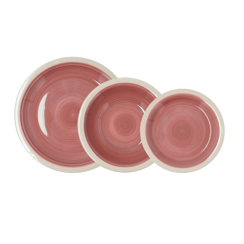 Quid|Louça Quid Calypso Vermelho Cerâmica 18 Peças