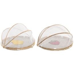 Home ESPRIT|Tampa para pratos Home ESPRIT Fibra natural 40 x 40 x 24 cm