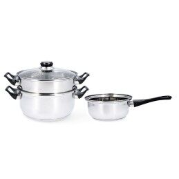 Electrolux|Bateria de Cozinha Electrolux E3SS Prateado 5 Peças