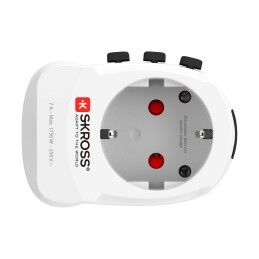 Skross|Adaptador de tomada universal de viagem Skross 1302472