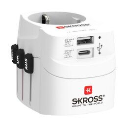 Skross|Adaptador de tomada universal de viagem Skross 1302472