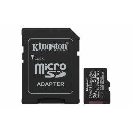Kingston|Cartão de Memória Micro SD com Adaptador Kingston SDCS3/512GB 512 GB