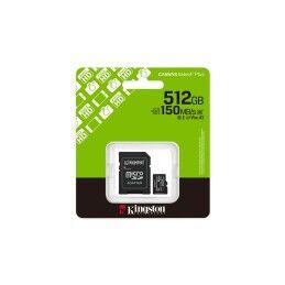 Kingston|Cartão de Memória Micro SD com Adaptador Kingston SDCS3/512GB 512 GB