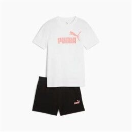 Puma|Conjunto Desportivo para Crianças Puma Essentials No.1 Logo An Branco