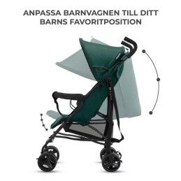 Kinderkraft|Carrinho de passeio para bebê Kinderkraft KSTIK000GRE0000 Verde 1 Peça