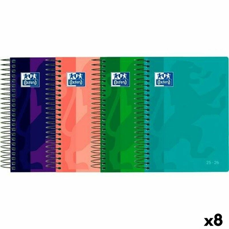 Oxford|Agenda Oxford SCHOOL 1/8 12 x 18 cm 2025-2026 (8 Unidades) Oxford|Agenda Oxford SCHOOL 1/8 12 x 18 cm 2025-2026 (8 Unidades)