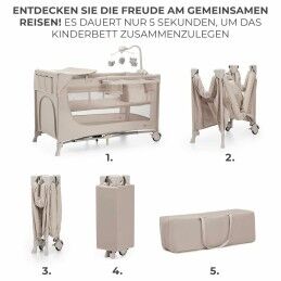 Kinderkraft|Berço de Bebé Kinderkraft KLJOY02BEG000AC