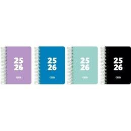 ENRI|Agenda ENRI Teens 1/4 15 x 21 cm 2025-2026 (4 Unidades)