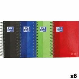 Oxford|Agenda Oxford SCHOOL 1/4 15 x 21 cm 2025-2026 (10 Unidades)