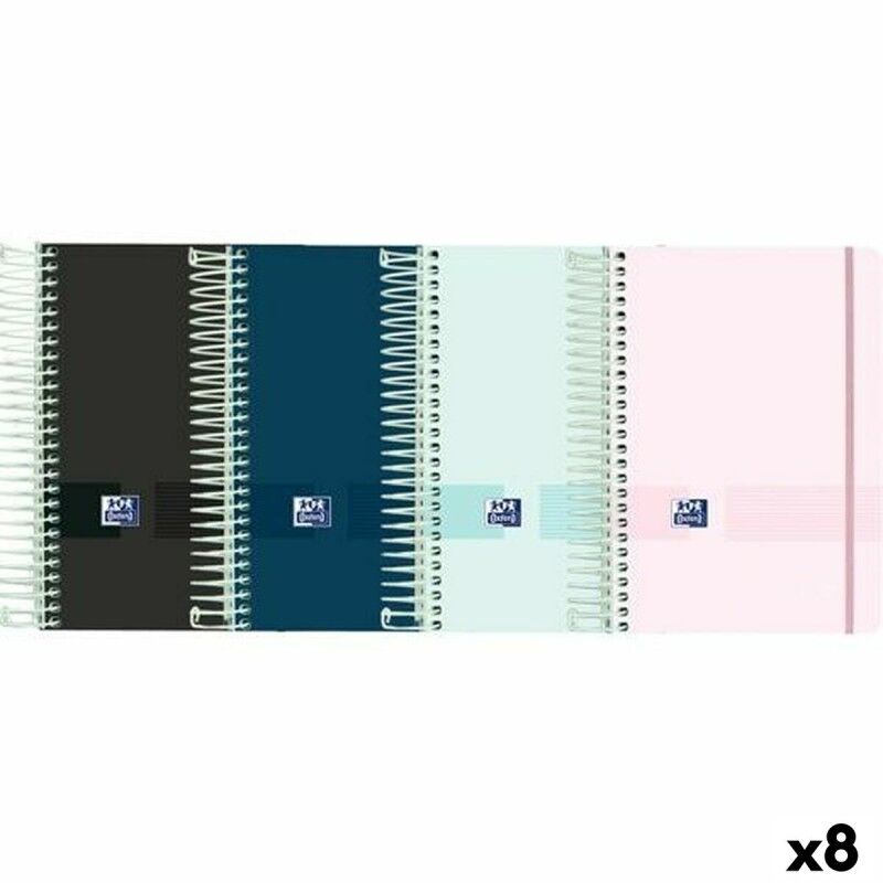 Oxford|Agenda Oxford LIVE&GO 1/8 12 x 18 cm 2025-2026 (8 Unidades)
