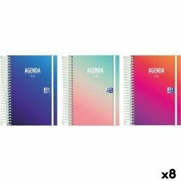 Oxford|Agenda Oxford SCHOOL 1/4 15 x 21 cm 2025-2026 (10 Unidades)