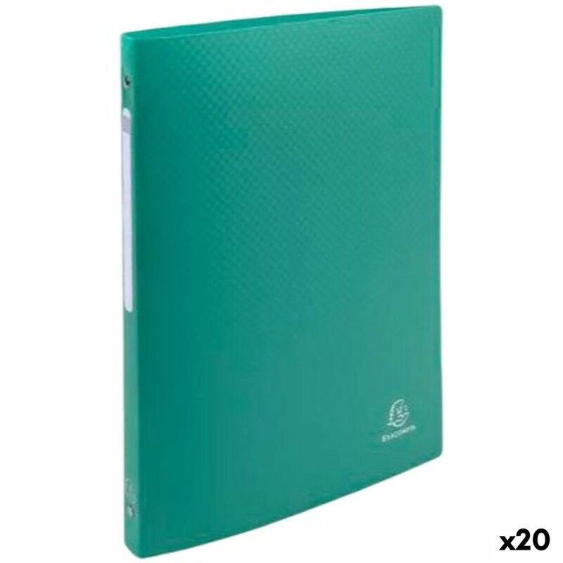 Exacompta|Pasta com argolas Exacompta Verde-escuro A4 (20 Unidades) Exacompta|Pasta com argolas Exacompta Verde-escuro A4 (20 Unidades)