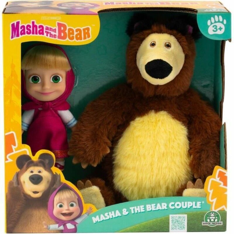 MASHA AND THE BEAR|Figuras de Ação MASHA AND THE BEAR MHA21 2 Peças (2 Unidades) MASHA AND THE BEAR|Figuras de Ação MASHA AND THE BEAR MHA21 2 Peças (2 Unidades)