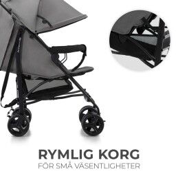 Kinderkraft|Carrinho de passeio para bebê Kinderkraft KSTIK000GRY0000 Cinzento 1 Peça