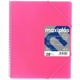 Grafoplas|Pasta Classificadora Grafoplas MAXIPLÁS Fúcsia A4 (5 Unidades)