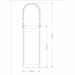 Lanterna Galix Metal