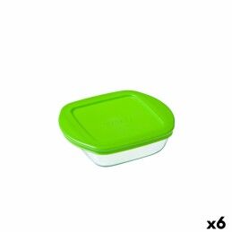 MasterChef|Lancheira Hermética MasterChef Cinzento Transparente Quadrado 1,1 L (6 Unidades)