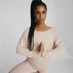 Puma|Polar sem Capuz Mulher Puma Studio Yogini Lite Salmão