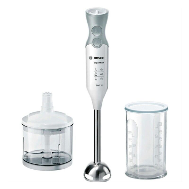 BOSCH|Batedora de Mão BOSCH ErgoMixx MSM66120 600W Branco Cinzento 600 W