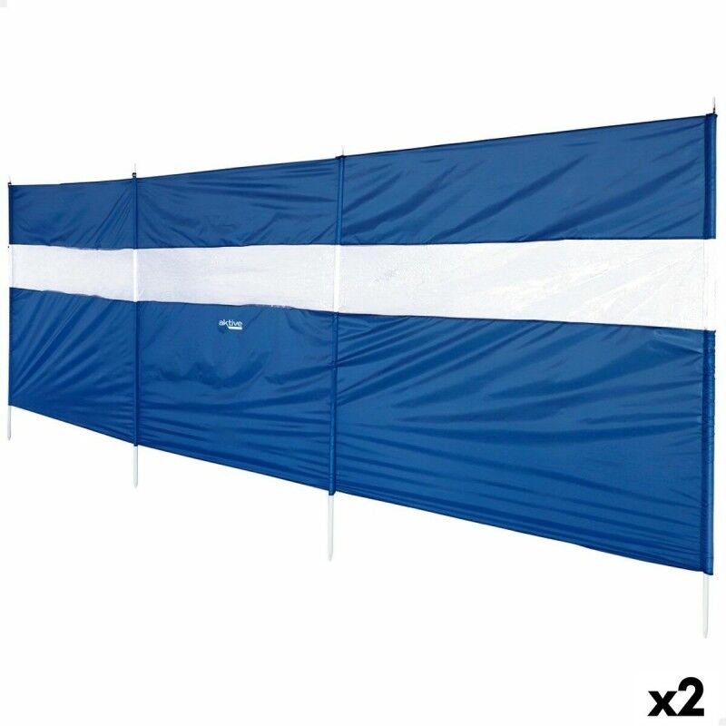 Aktive|Toldo de Praia Aktive Poliéster 440 x 130 x 1,9 cm Aktive|Toldo de Praia Aktive Poliéster 440 x 130 x 1,9 cm