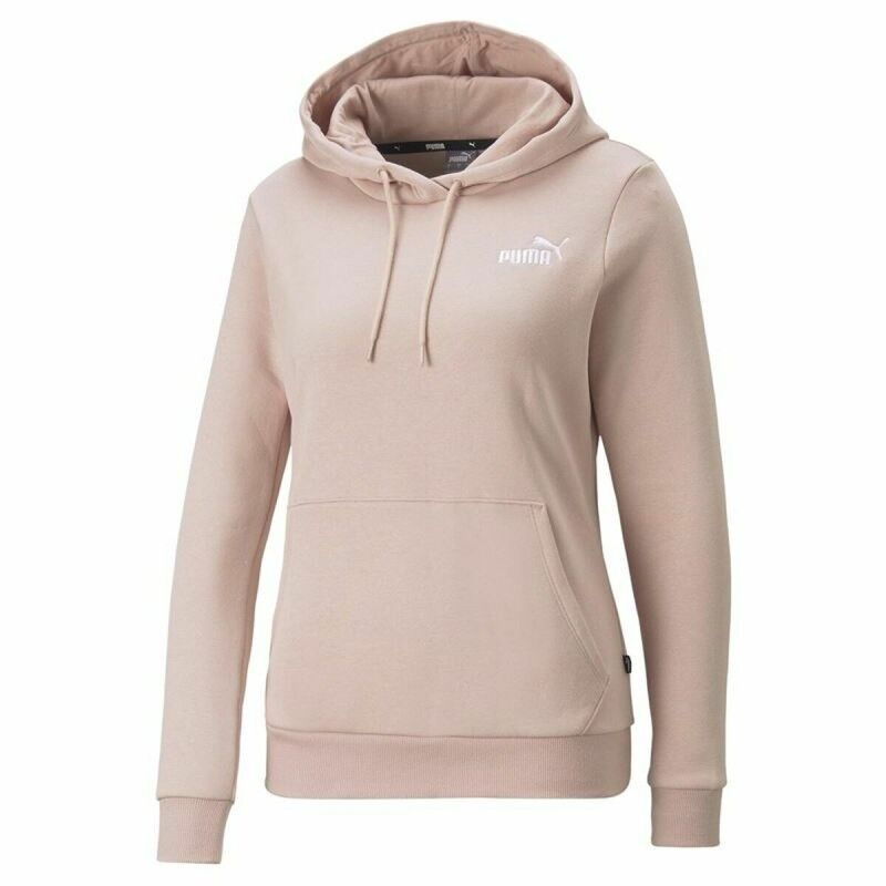 Puma|Polar com Capuz Mulher Puma Rosa Claro Puma|Polar com Capuz Mulher Puma Rosa Claro