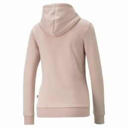 Puma|Polar com Capuz Mulher Puma Rosa Claro