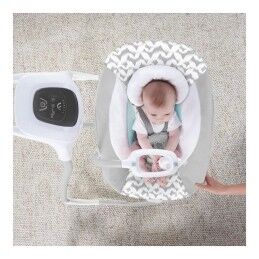 Ingenuity|Cadeira de baloiço Ingenuity 2-in-1 Swing Lounger - Raylan Cinzento Branco