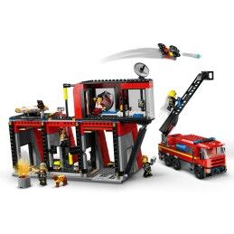 Lego|Playset Lego 60414 Fire station with Fire engine