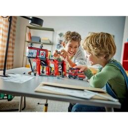 Lego|Playset Lego 60414 Fire station with Fire engine