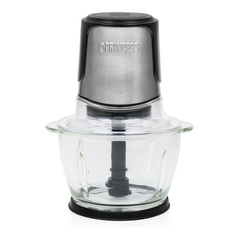 Princess|Picadora Princess 221051 Picadora Preto Vidro Aço inoxidável 300 W 1 L Princess|Picadora Princess 221051 Picadora Preto Vidro Aço inoxidável 300 W 1 L