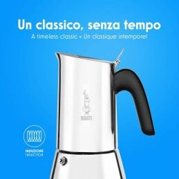 Bialetti|Cafeteira Italiana Bialetti 0007254 Prateado Aço inoxidável 4 Kopjes 200 ml