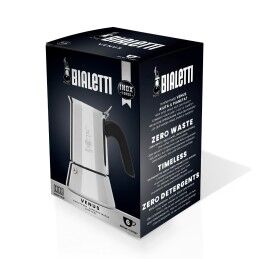 Bialetti|Cafeteira Italiana Bialetti 0007254 Prateado Aço inoxidável 4 Kopjes 200 ml