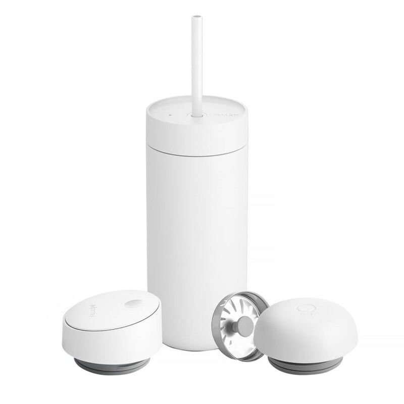 Fellow|Termo Fellow CBOX-MW Branco Aço inoxidável Cerâmico 473 ml