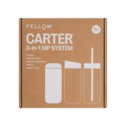 Fellow|Termo Fellow CBOX-MW Branco Aço inoxidável Cerâmico 473 ml
