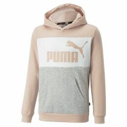 Adidas|Polar com Capuz Homem Adidas Seasonal Essentials Melange Hoodie Castanho Bege