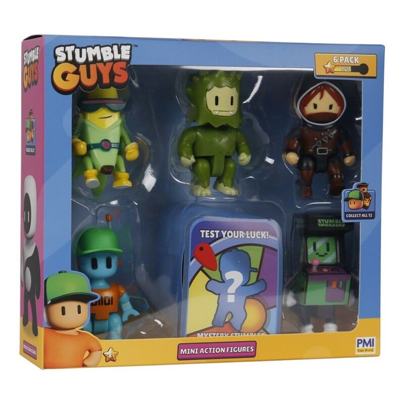 PMI Kids World|Figuras de Ação PMI Kids World S2 MINI ACTION FIGURES - 6 PACK DELUXE BOX VER.A