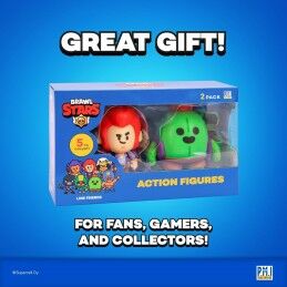 Brawl Stars|Conjunto de Figuras Brawl Stars BRW6015A 2 Peças