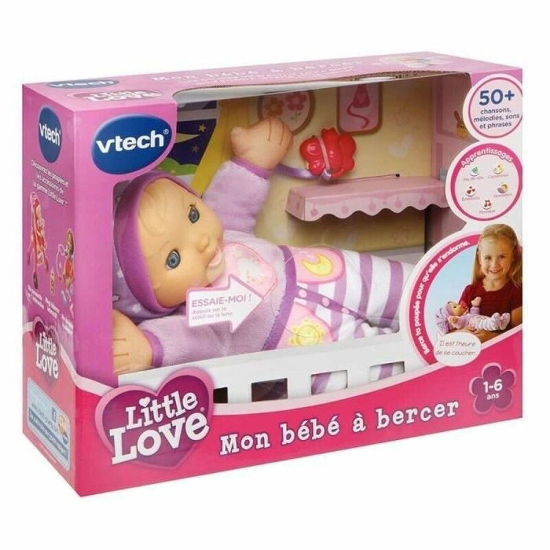 Vtech|Boneca bebé Vtech Mon bebe a bercer Vtech|Boneca bebé Vtech Mon bebe a bercer