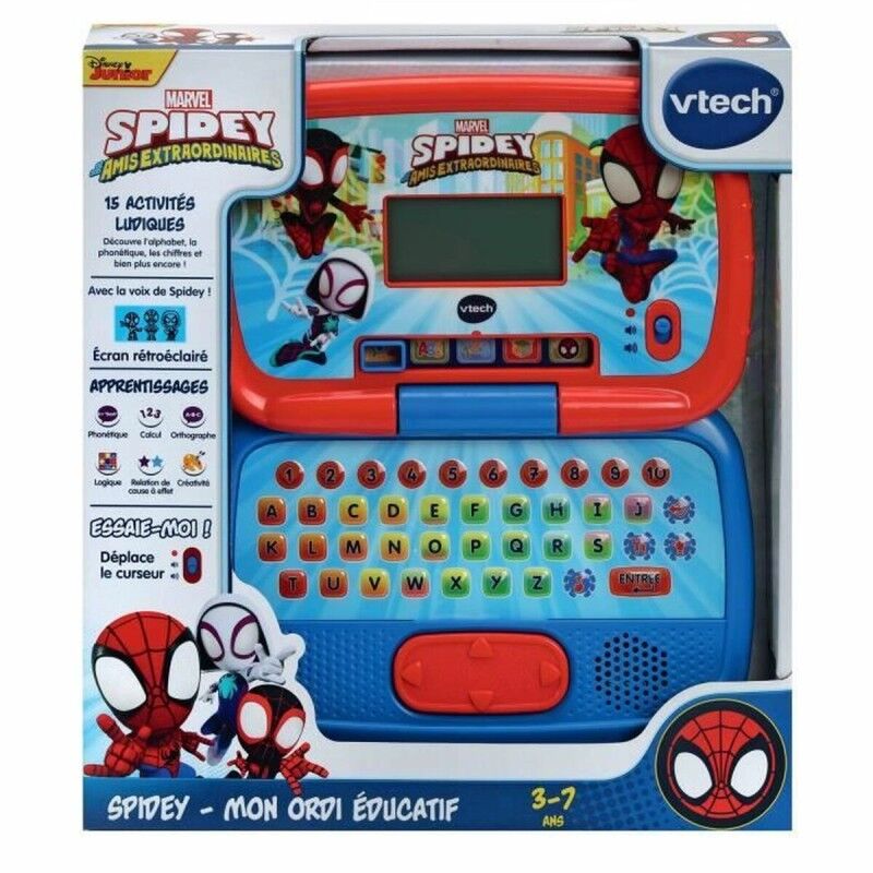 Vtech|Brinquedo educativo Vtech Spidey - Mon ordi éducatif Vtech|Brinquedo educativo Vtech Spidey - Mon ordi éducatif
