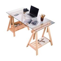 Astigarraga|Cavalete Astigarraga Architec De mesa Pinheiro (70 x 45 x 70 cm)