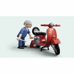 Playmobil|Playset Playmobil Vespa Retro Garage