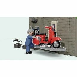 Playmobil|Playset Playmobil Vespa Retro Garage