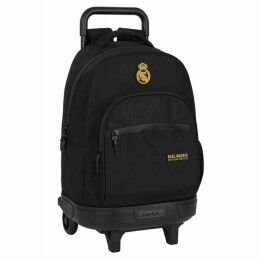 BlackFit8|Mochila Escolar com Rodas 905 BlackFit8 M313G Turquesa (32 x 42 x 15 cm)