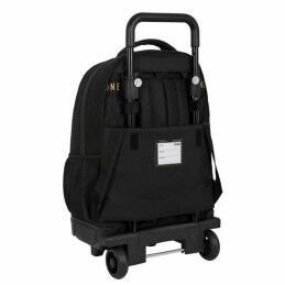 Real Madrid C.F.|Mochila Escolar Real Madrid C.F. Preto 33 x 45 x 22 cm