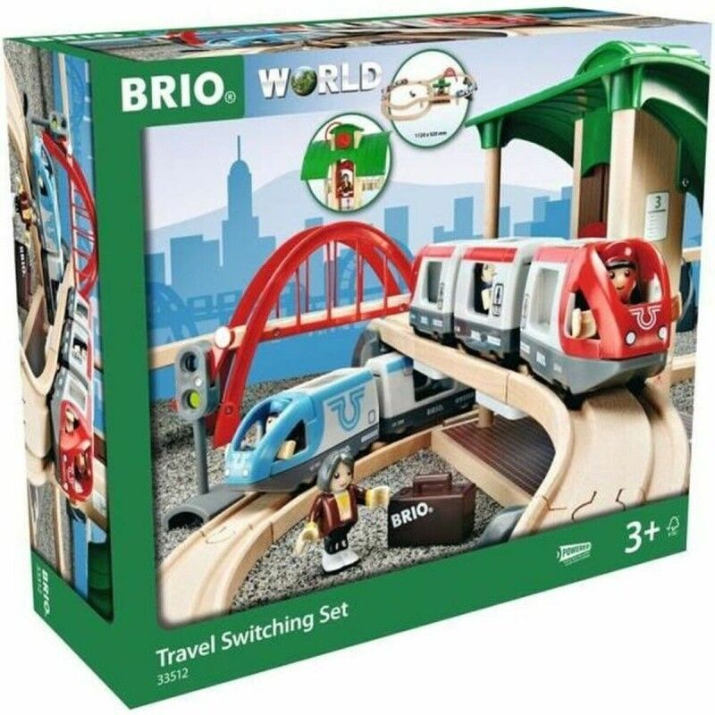 Brio|Jogo de Construção Brio Travelers Platform Tour Multicolor 42 Peças