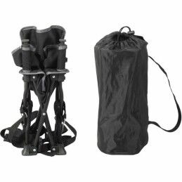 Bambisol|Cadeira Alta Bambisol Preto Poliéster