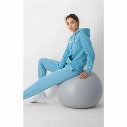 Champion|Polar com Capuz Mulher Champion Azul