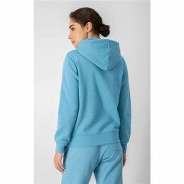 Champion|Polar com Capuz Mulher Champion Azul